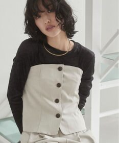 WEGO 【ANGIE VINTAGE】ベアトップビスチェ