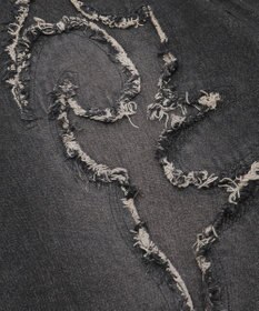 WEGO スーパーバギーフリンジデニムショーツ