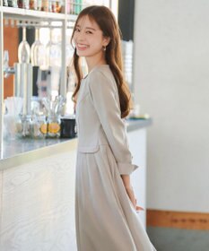 Tiaclasse 【洗える】サイドフラップワンピース