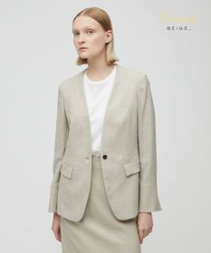 BEIGE， CAROLE / ノーカラージャケット