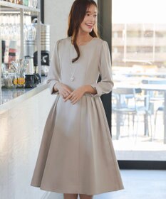 Tiaclasse 【洗える】サイドフラップワンピース