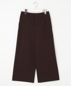 J.PRESS LADIES 【WEB限定カラーあり・洗える】T/Rアルガンシルク ワイド パンツ