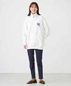 SHARE PARK LADIES 【UNISEX】MVS裏毛ハーフジップスウェット（S・Mサイズ）
