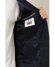DAKS ウールチェックジャケット