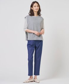 J.PRESS LADIES S スムースジャージー ボーダー カットソー