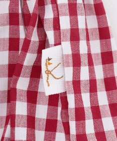 組曲 KIDS 【80-100㎝】ギンガム セットアップ