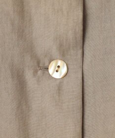 自由区 【洗える・XSサイズあり】スタンドカラーシアー ブルゾン