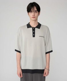 WEGO 【ユニセックス着用ITEM/MLサイズ展開】ワンポイントニットポロシャツ（SS）