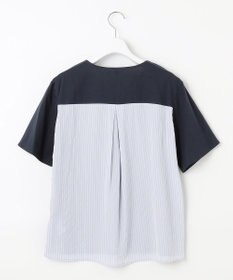 J.PRESS LADIES 【WEB限定カラーあり・吸水速乾・イージーケア】ブロッキングジャージー カットソー