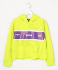 PW CIRCULUS 【WOMEN】【洗える/軽量】裏毛 ロゴ フーデッド プルオーバー ゴルフウェア レディース