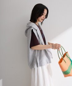 Green Parks フード付裏毛ベスト