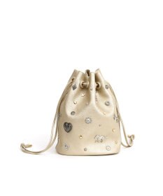 UNBILLION カカトゥ kakatoo / WEB限定ビジューミックスチャーム ドロストバッグ