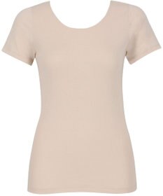 Wing インナー オーガニックコットン100％(身生地部) 吸汗速乾性(身生地部) ゆったり設計 【綿の贅沢 オーガニック】 3分袖 半袖 EL1371 ウイング／ワコール