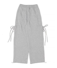 WEGO 【ウエストゴム】リボンカーゴスウェットパンツ