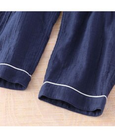 UCHINO マシュマロガーゼパイピングメンズパジャマ