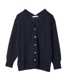 Green Parks ゴールド釦ニットカーディガン