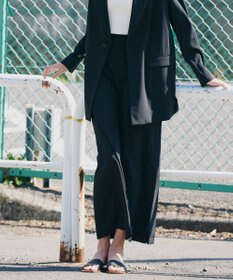 uncrave クールタッチツイル Iラインスカート