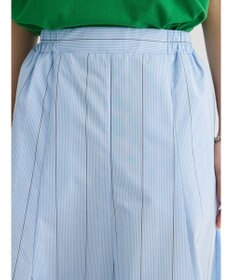 Green Parks ストライプフレアスカート
