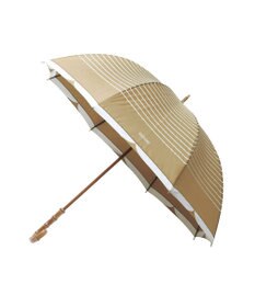 MOONBAT MACKINTOSH PHILOSOPHY(マッキントッシュ フィロソフィー) Cleric collar ボーダー 竹手元 雨傘 長傘