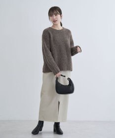 Green Parks ざっくりローゲージニットプルオーバー