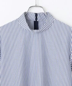 #Newans 【洗濯機可】ステッチデザインリボンタイブラウス