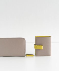 Atelier nuu 【長財布/バイカラー/本革】noble ラウンドウォレット