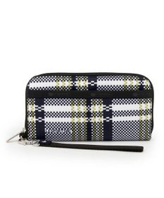 LeSportsac TECH WALLET WRISTLET/ピクセルスクランブルチェック