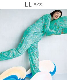 tsumori chisato SLEEP ツモリチサト パジャマ 長袖 長ズボン 綿100%(本体) スムース素材 レディース UDX501 /ワコール