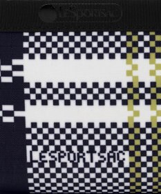 LeSportsac TECH WALLET WRISTLET/ピクセルスクランブルチェック