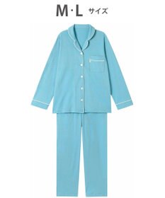 ワコール／睡眠科学 パジャマ 長袖 長ズボン 綿100%(天綿)（本体） ここちよく眠れる なめらかでやわらかい レディース YDX503 睡眠科学／ワコール