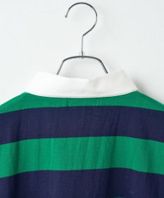 WEGO ワンポイント刺繍ラガーシャツ