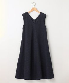 組曲 ファンシーツイード Vネックジャンスカ