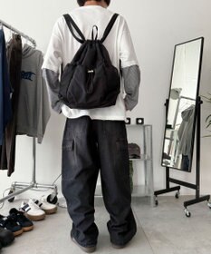 WEGO 【ユニセックス着用ITEM】メッシュポケットナップサック