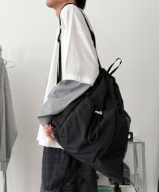 WEGO 【ユニセックス着用ITEM】メッシュポケットナップサック