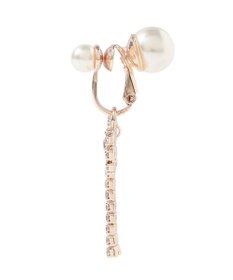 Maison de FLEUR ダイヤレーンリボンイヤリング