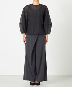 NAVE 【Nave・手洗い可】オーガンジーブラウス