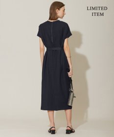 ICB L 【WEB限定・接触冷感・UVケア・速乾・洗える】FluidBackSatin ワンピース