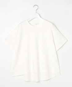 自由区 【接触冷感・UVカット・洗える】クレープストレッチAライン ニット