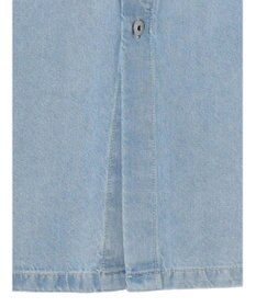 earth music&ecology ボタンナローデニムスカート