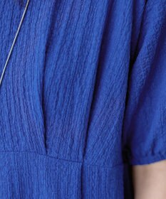 Tiaclasse 【新色追加・洗える】ワッフルVネックワンピース