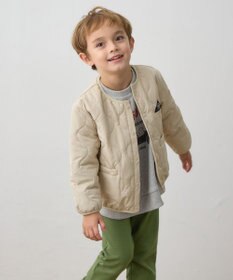 ANY KIDS 【洗濯機可能】中綿キルティング ジャケット