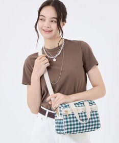 LeSportsac EVERYDAY SM SATCHEL/フォレストギンガム