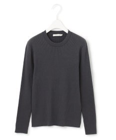 ICB 【洗える】 コンパクトリブ  クルーネックプルオーバー