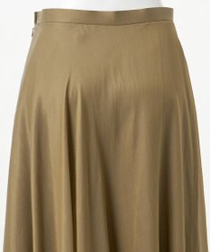 23区 【エステータ】ドレープサテン フレアスカート