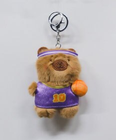 WEGO スポーツカピバラぬいぐるみキーホルダー