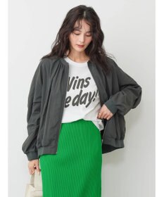 AMERICAN HOLIC 撥水加工ギャザーブルゾン