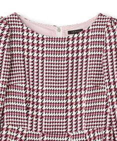 TOCCA 【百田夏菜子さん着用】【消臭】FROSTED CHECK TWEED ドレス