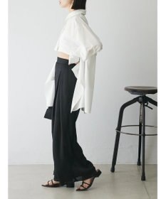 Green Parks AnriettMusee シアータックワイドパンツ