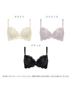 BRADELIS New York 【BRADELIS New York/ 育乳補整ブラ・STEP2 寄せる】ローズステップ2ブラ26S1 補正下着 しっかり谷間を作るブラ