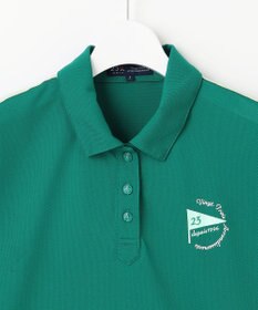 23区GOLF 【WOMEN】【吸水速乾/UVカット】メッシュフレンチポロシャツ